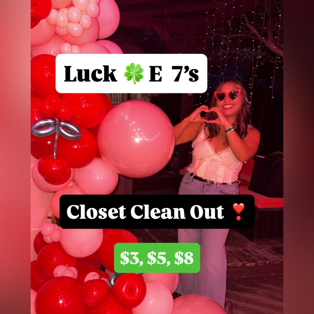 100 items to clean out of my closet ! 
From My Closet To Yours ♥️
XS - Large